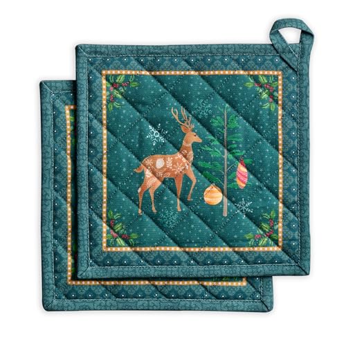 Pot Holders 100% Cotton Potholders (2 Count)