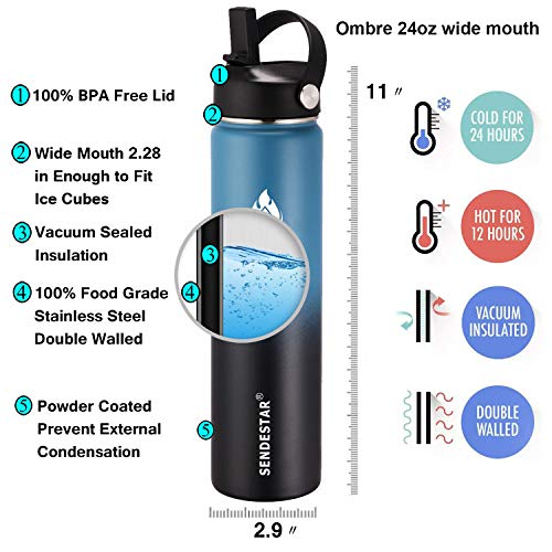 Insulated Water Bottle 24 oz