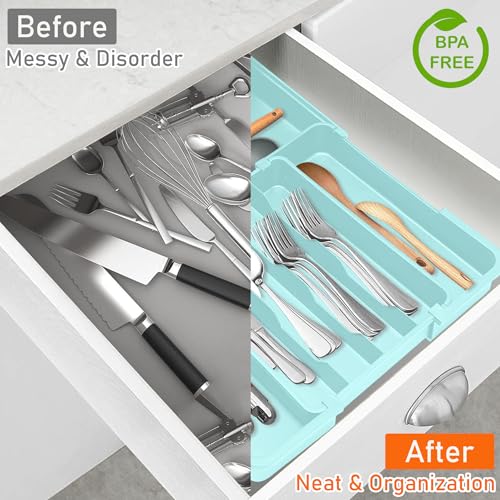Expandable Silverware Drawer Organizer