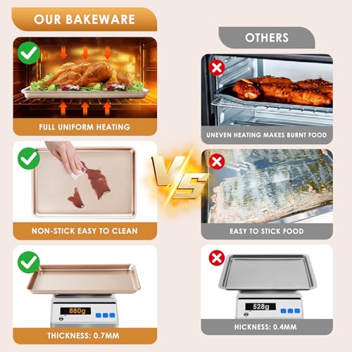 Baking Sheet Pan Set of 3 (3 Count)