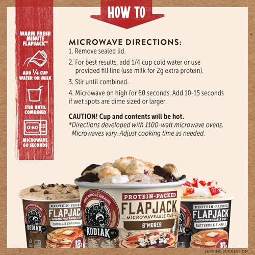 Protein Pancake On The Go Flapjack Cups Mix; Buttermilk