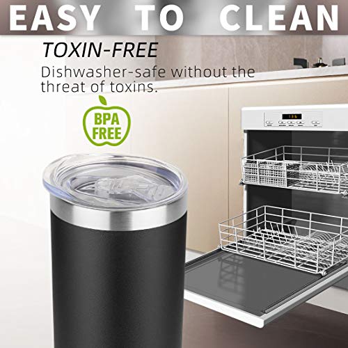 20 oz Skinny Tumblers Bulk Set (8 Count)