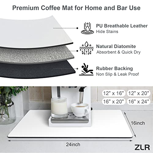 Large Coffee Bar Mat for Coffee Station