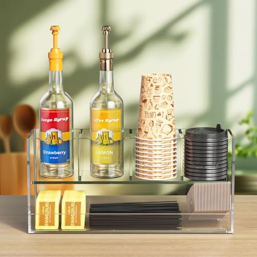 5 Compartment Cup Holder for Countertop