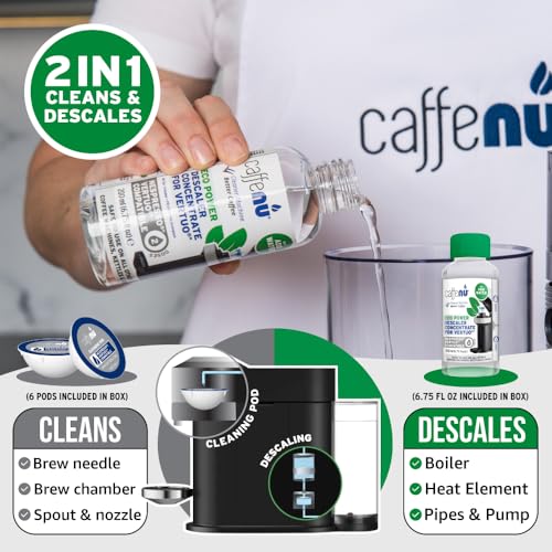 Nespresso Vertuo Compatible Descaler and 6