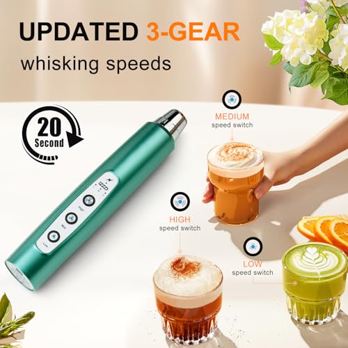 Handheld Milk Frother Wand for Coffee