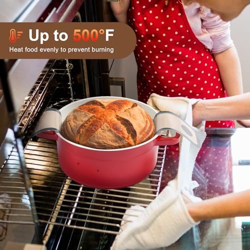 3 PCS Silicone Bread Sling for Dutch Oven Liners (3 Count)