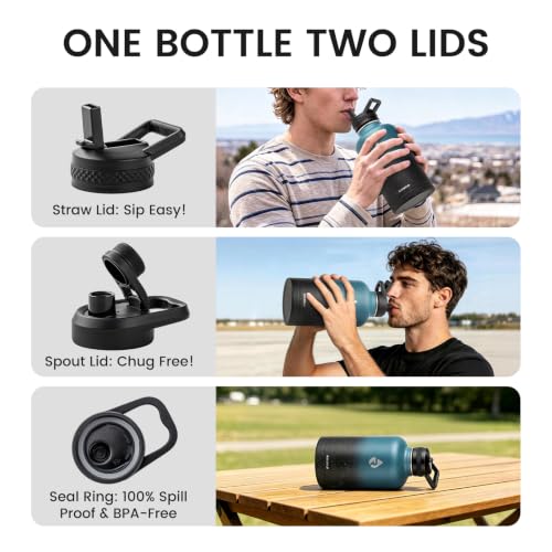 Insulated Water Bottle 64 oz