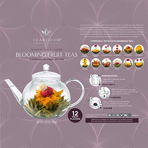 Fruit Blooming Teas (3.53 Ounce)