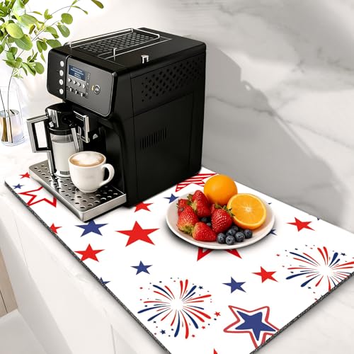 Absorbent Dish Drying Mat for Kitchen Counter