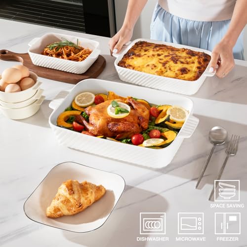 Sweejar Ceramic Baking Dish Set