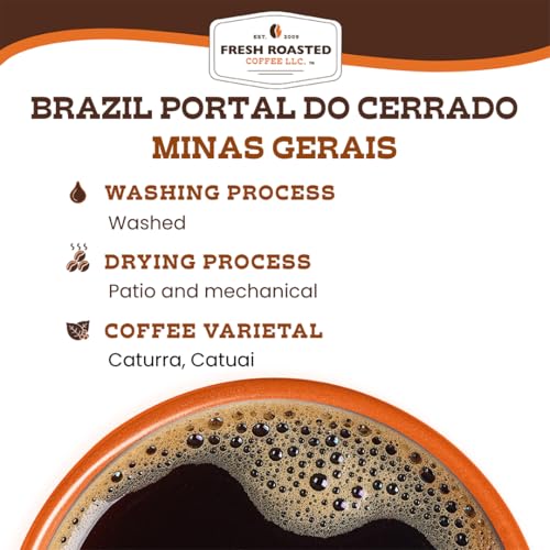 Brazil Minas Gerais Whole Bean Coffee (80 Ounce)