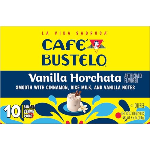 Café Bustelo Vanilla Horchata Artificially Flavored Coffee Pods (60 Count)