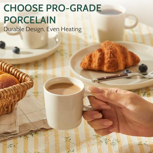 3.5oz Porcelain Espresso Cups Set of 4 (3.5 Count)