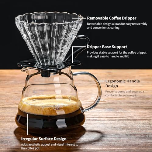 Pour Over Coffee Maker 720ML