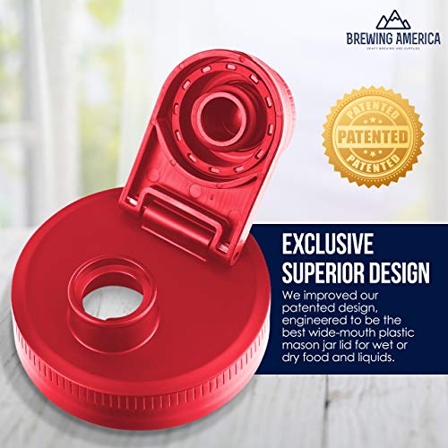 Creamer Jar with Pouring Lid and 1 Pint