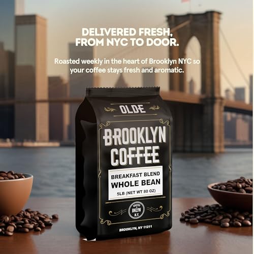 BROOKLYN COFFEE Whole Bean (80 Ounce)