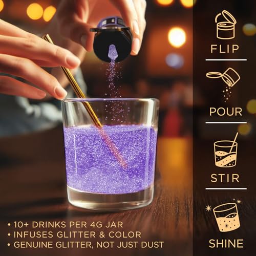 Brew Glitter Edible Glitter for Drinks