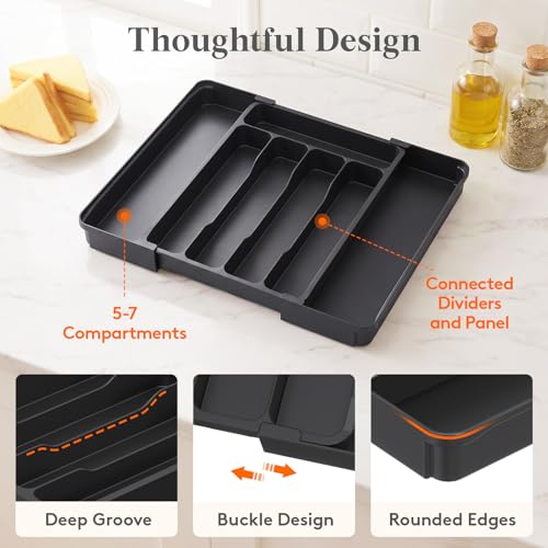Silverware Organizer for Drawer