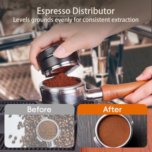 7 Pcs 54mm Espresso Accessories Kit for Coffee WDT Tool Accessories Set