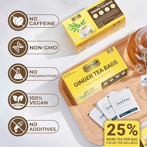 Ginger Tea Bags (40 Count)