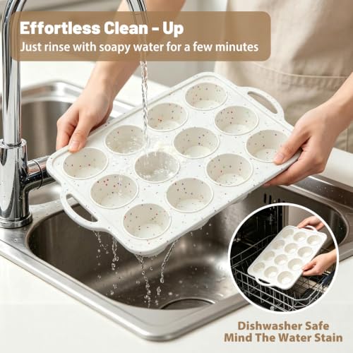 Silicone Mini Muffin Pan Set (2 Count)