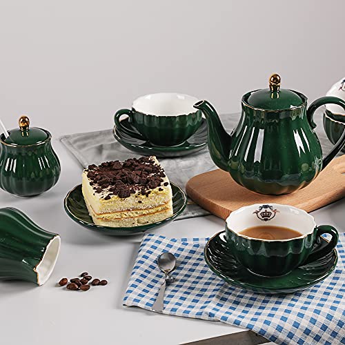 Sweejar British Royal Porcelain Tea Set