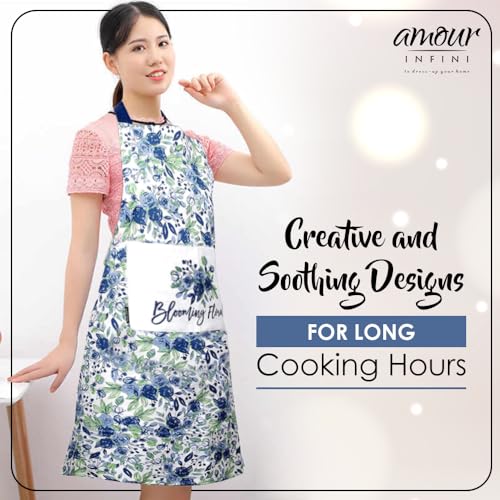 Cotton Aprons for Women with Pocket