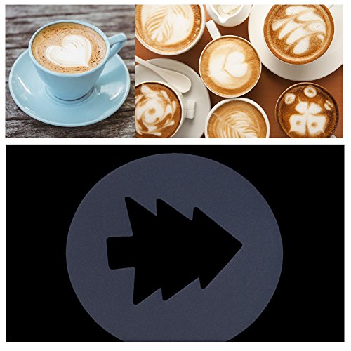 16PCS Coffee Stencils (16 Count)