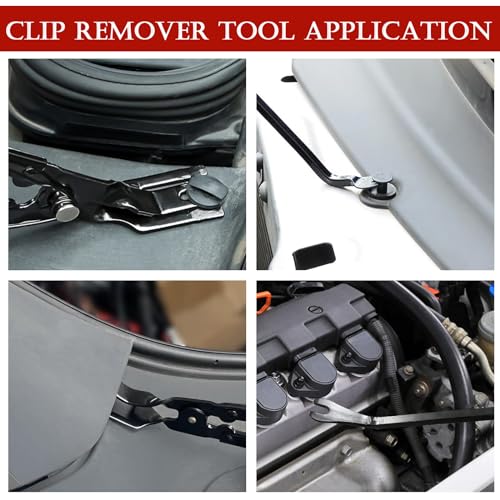 17Pcs Mechanic Hook and Pick Tool Set & Car Trim Removal Kit (17 Count)