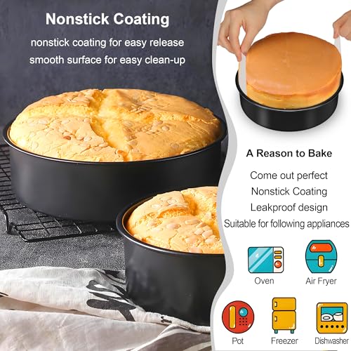 8 Inch Cake Pan (3 Count)