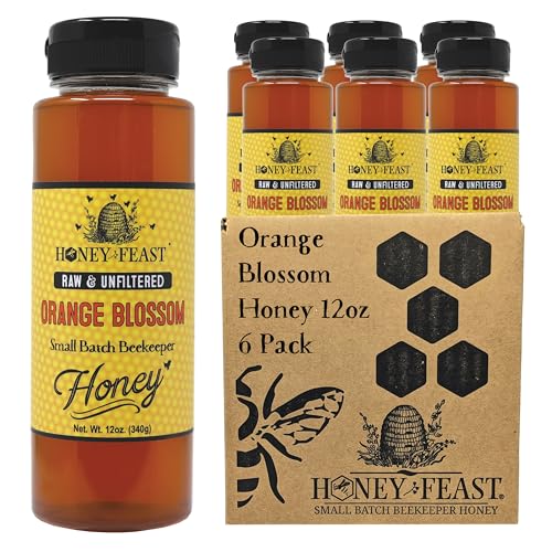 Bulk Raw Orange Blossom Honey (72 Fl Oz)