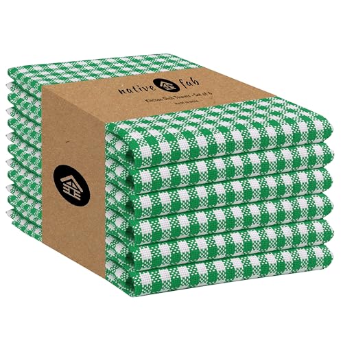 6 Pack Kitchen Towel with Hanging Loop 16x26 inches (6 Count)
