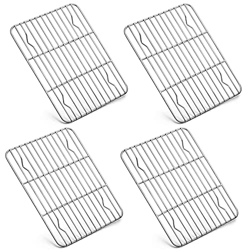 4 Pcs Baking Wire Rack for Cooling (4 Count)