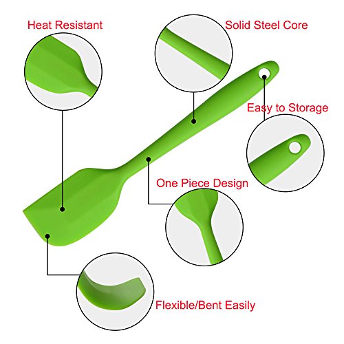 Silicone Spatulas (5 Count)