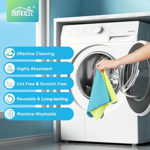 Microfiber Cleaning Cloth 200 PK (200 Count)