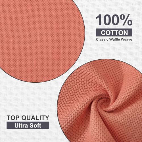 100% Cotton Waffle 6 (6 Count)