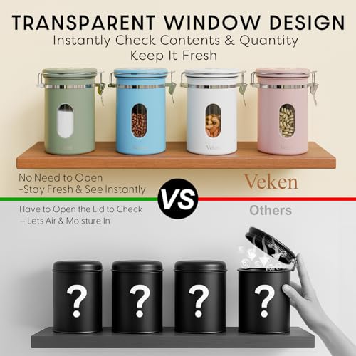Coffee Canister with Window