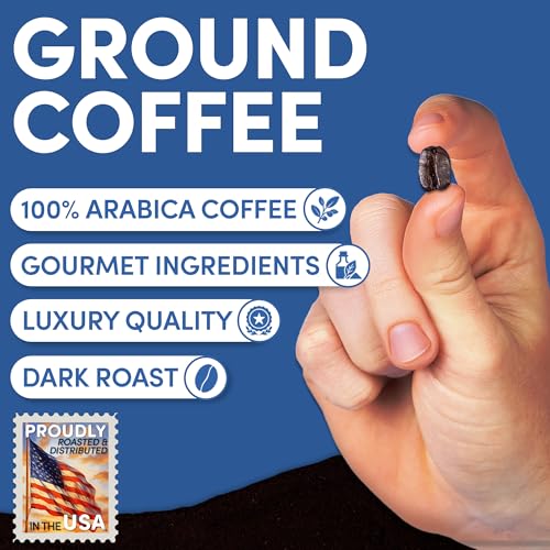 2 lb Espresso Ground Coffee (32 Ounce)