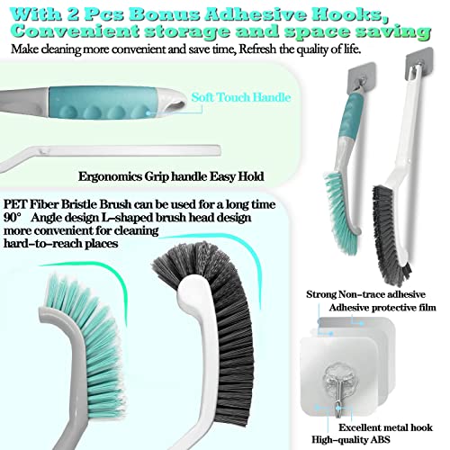 2Pcs Cleaning Brushes (2 Count)