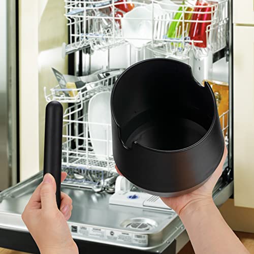 5.8 Inch Espresso Coffee Knock Box with Removable Knock Bar