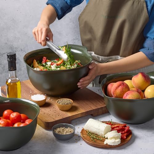 Universal Nesting Plastic Mixing Bowls (3 Count)