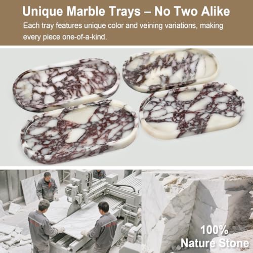 Natural Marble Vanity Tray
