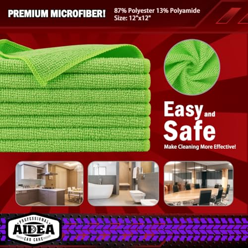 Microfiber Cleaning Cloth (20 Count)