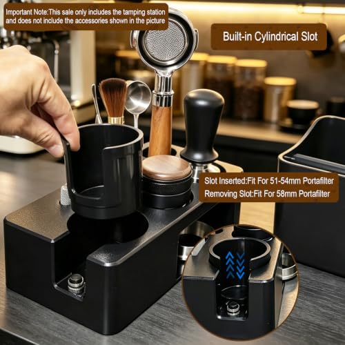 Upgraded Espresso Tamping Station
