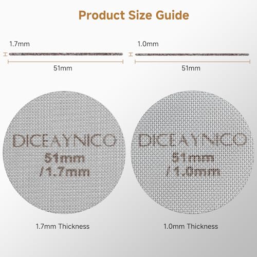 2PCS Espresso Puck Screen (2 Count)