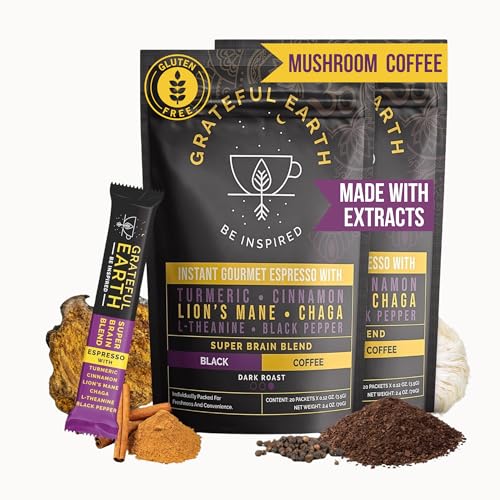 Instant Espresso Coffee With Lion's Mane (4.8 Ounce)