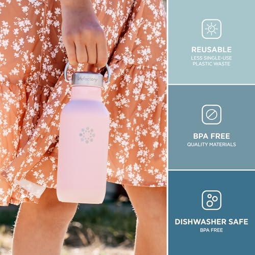 16oz Stainless Steel Sports Bottle with Chug Cap