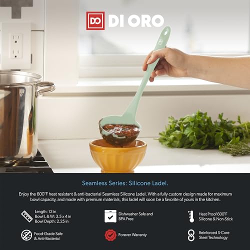 DI ORO Silicone Ladle