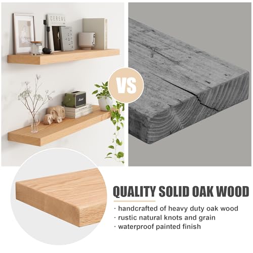 Floating Shelves for Wall (2 Count)
